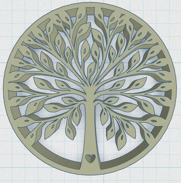 Tấm Lót Ly Celtic / Norse - Cây Sự Sống 5 - Image 2