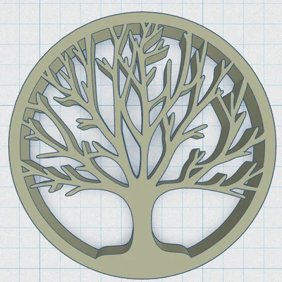 Khắc Lót Ly Cây Sự Sống Celtic / Norse 4