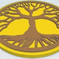 Đồ lót ly Celtic / Norse - Cây Sự Sống 1 - Thumbnail 1