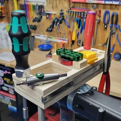 Khay dụng cụ cho chân đế xe đạp Feedback Sports