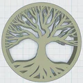 Đế Lót Cốc Celtic / Norse - Cây Sự Sống 2 - Thumbnail 2