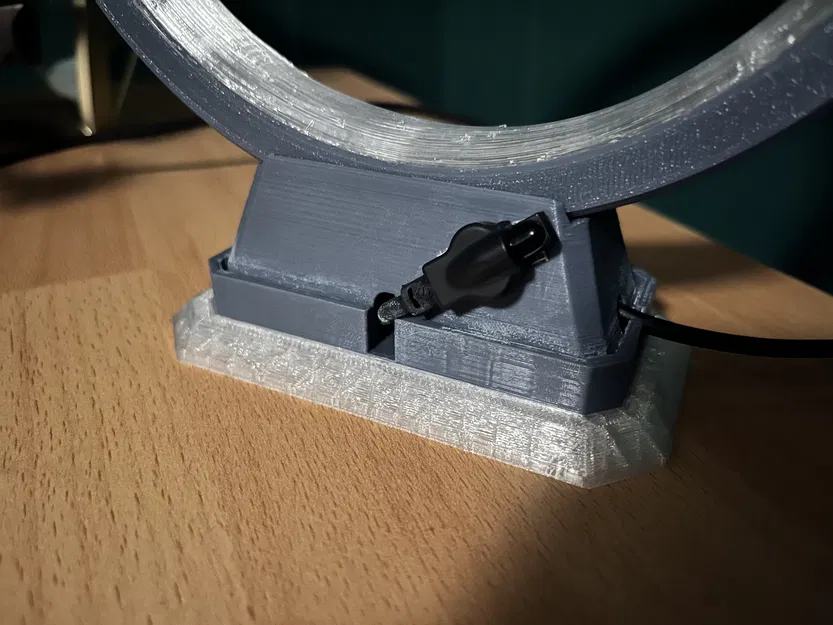 Đế Đèn LED Ring Luke, Nắp Che và Chân Đế TPU - Image 1