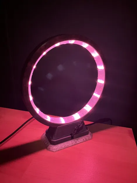 Đế Đèn LED Ring Luke, Nắp Che và Chân Đế TPU - Image 3