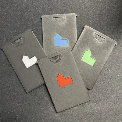 Hộp Đựng Quân Cờ Catan Có Nắp Với Biểu Tượng Thành Phố