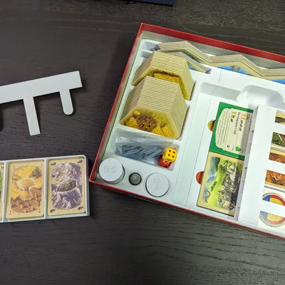 Hộp đựng Catan & chỗ trao đổi thẻ (bản US Catan Studio)