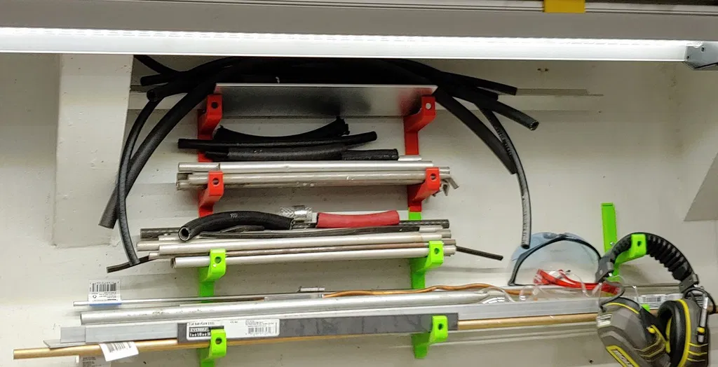 Giá Đỡ Tường Để Đồ Thanh Kim Loại Hoặc Ống - Image 2