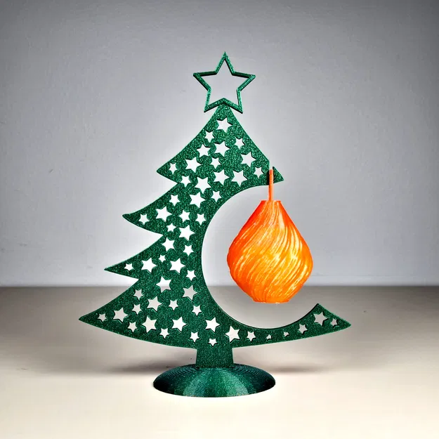 Cây Hiển Thị Quả Châu Giáng Sinh Hình Sao - Image 1