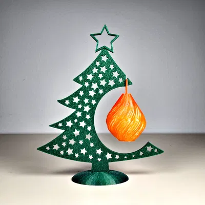 Cây Hiển Thị Quả Châu Giáng Sinh Hình Sao