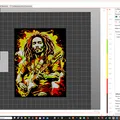 Bob Marley Hueforge Sơn bằng Filament - Thumbnail 6
