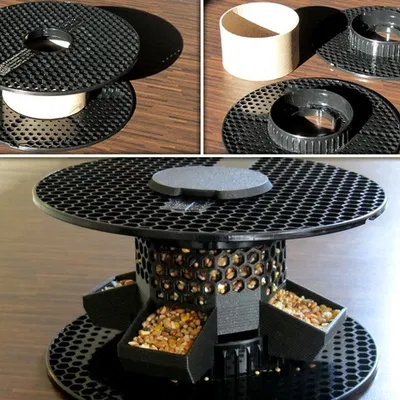 Krmítko - Máng Ăn Cho Chim Bằng Nhựa 3D