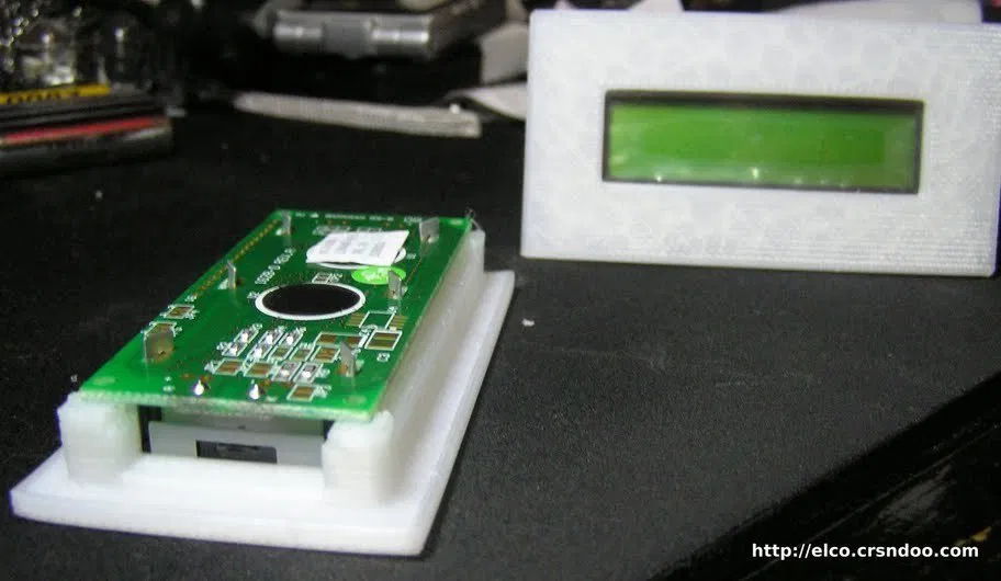 Mặt nạ gắn LCD cho màn hình 2x16 ký tự - Image 1