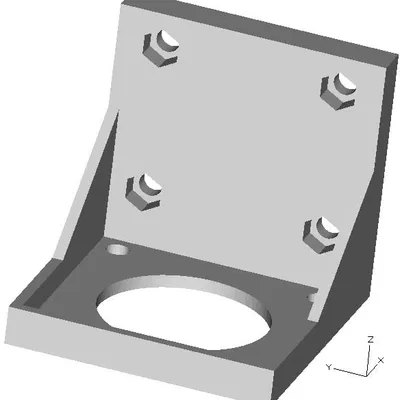 Giá đỡ cho động cơ bước NEMA23