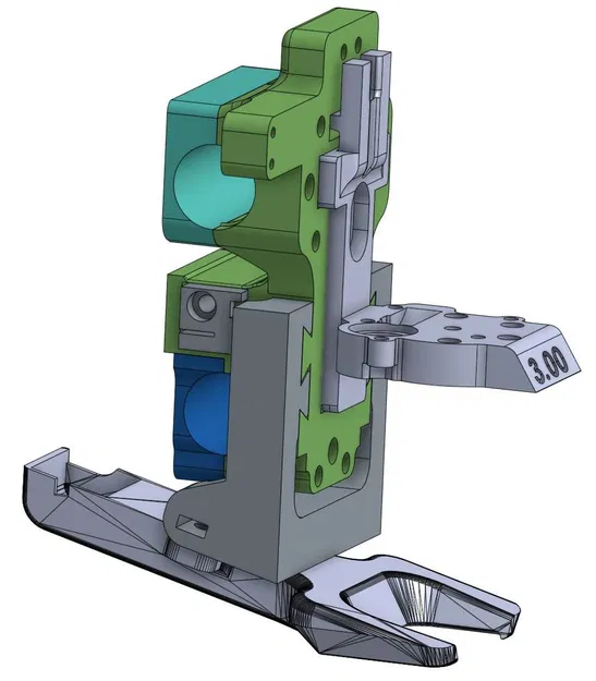 Bộ X-carriage Module cho M150, Wanhao I3 và các máy in tương tự - Image 2