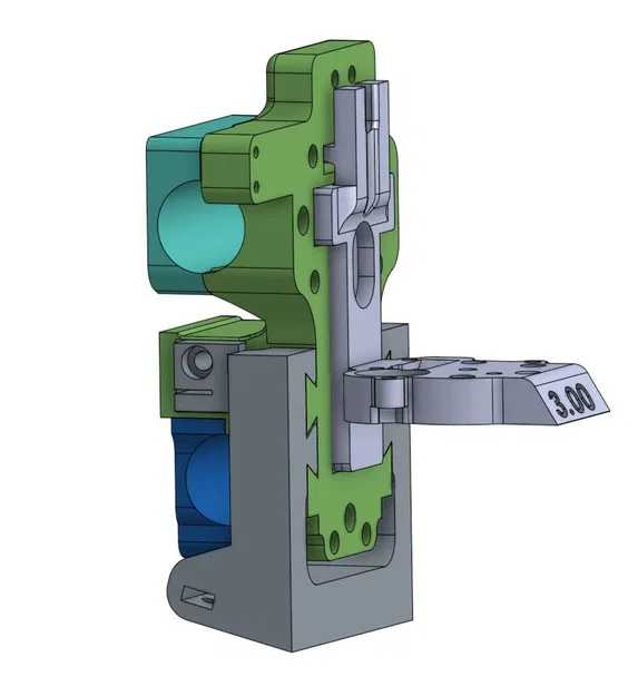 Bộ X-carriage Module cho M150, Wanhao I3 và các máy in tương tự - Image 3