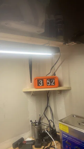 Vỏ Hộp Cho Đồng Hồ Flip Clock - Image 2