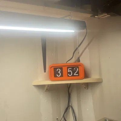 Vỏ Hộp Cho Đồng Hồ Flip Clock