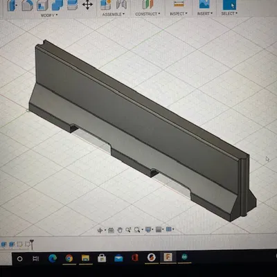 Vách ngăn kiểu hộ lan đường cao tốc (Jersy Barrier)