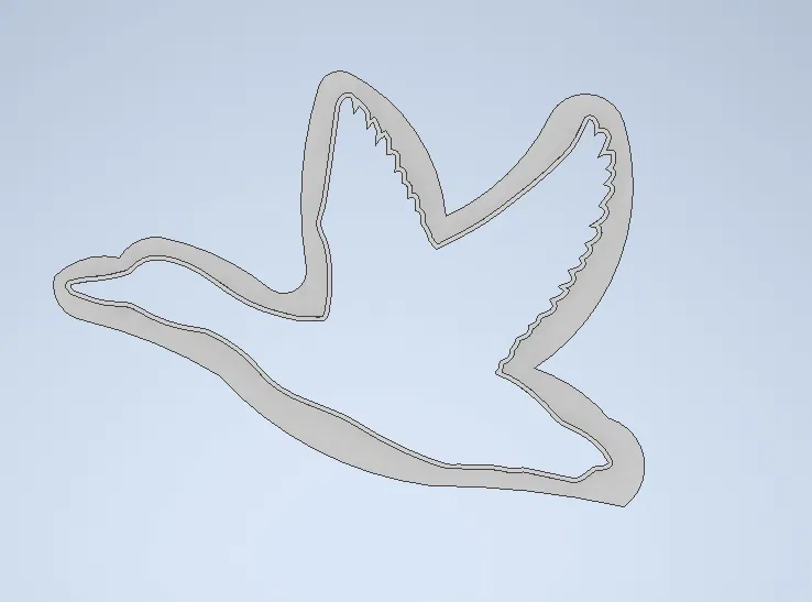 Khuôn Cắt Bánh Hình Vịt Trời - Image 3