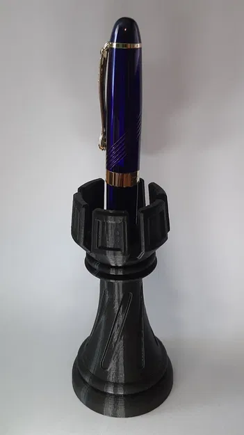 Chặn Giấy/Bút Hình Xe Tượng Mã (Rook Pen Holder) - Image 1