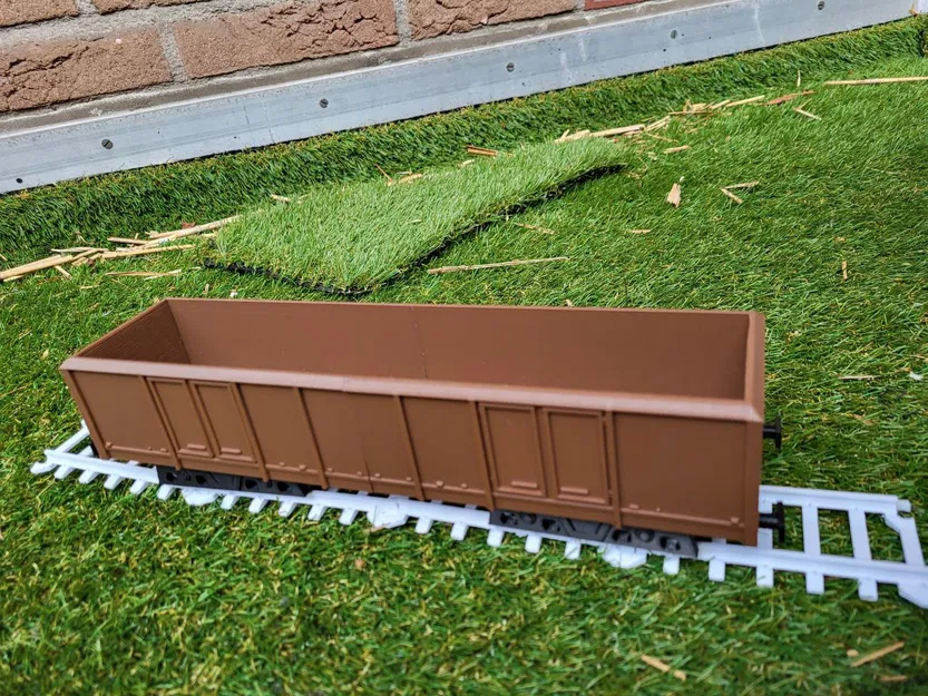 Mô hình xe Toa Chở Hàng Cao DB Khổ 0 (DB HOCHBORDWAGEN SPUR 0) - Image 1