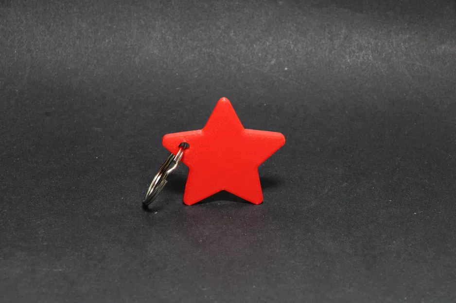 Móc Khóa Hình Sao, Đồ Trang Trí Giáng Sinh - Image 1