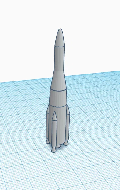 Mô hình Tên Lửa Để In 3D - Image 2