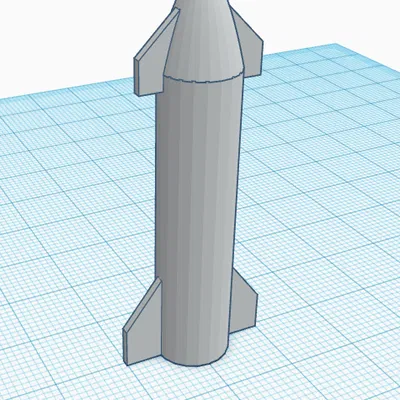 Mô hình Tên Lửa Để In 3D