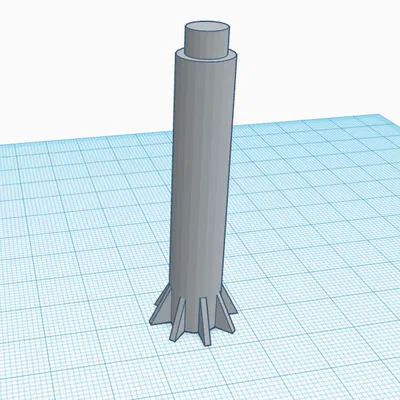 Mô hình Tên Lửa Để In 3D