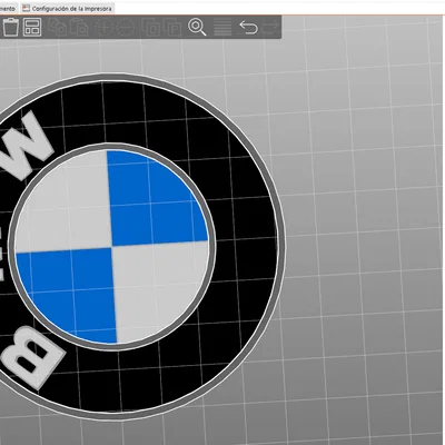 Logo BMW Tách Rời Từng Bộ Phận