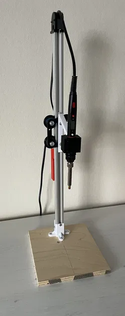 Dụng cụ gắn ốc nhiệt Heat set insert rig - Image 2