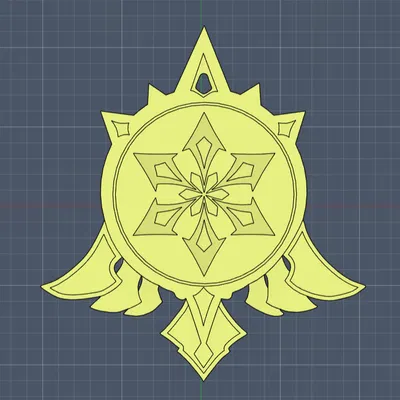 Cryo Vision - Genshin Impact - Thiết kế Siêu Nhẹ