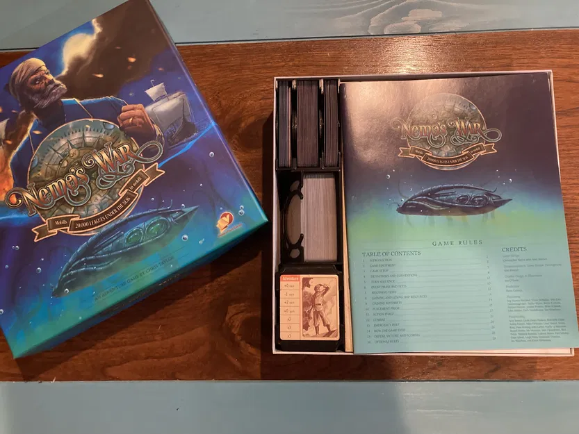 Bộ Organizer Insert cho Nemo's War 2e (Bản gốc và 3 bản mở rộng) - Image 1