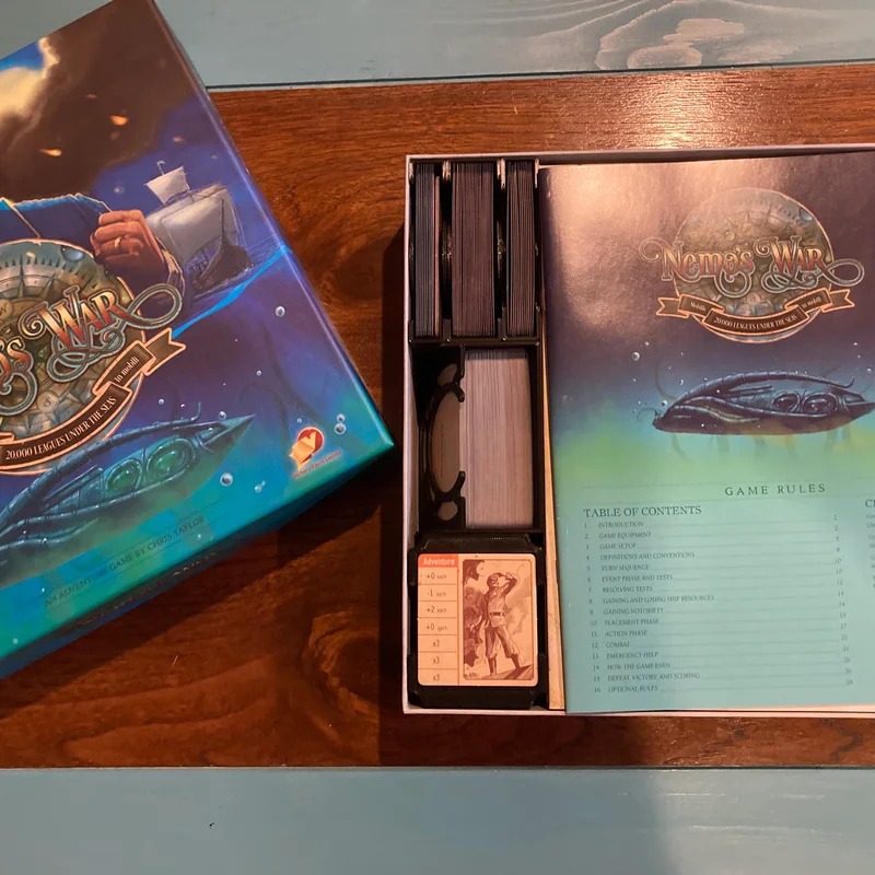 Bộ Organizer Insert cho Nemo's War 2e (Bản gốc và 3 bản mở rộng)