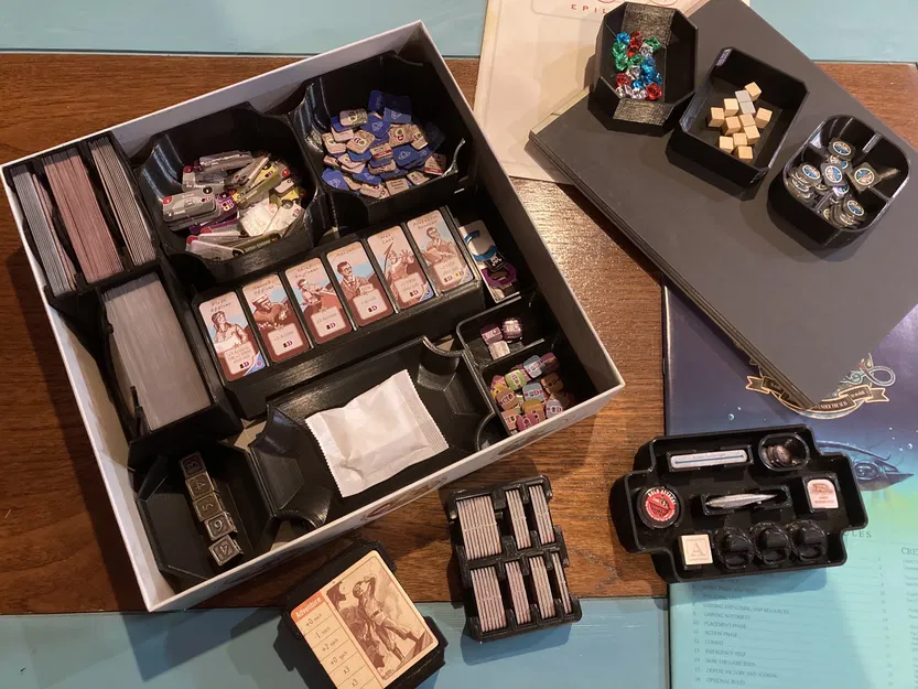 Bộ Organizer Insert cho Nemo's War 2e (Bản gốc và 3 bản mở rộng) - Image 3