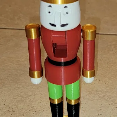 Mô Hình Nutcracker Nhiều Mảnh