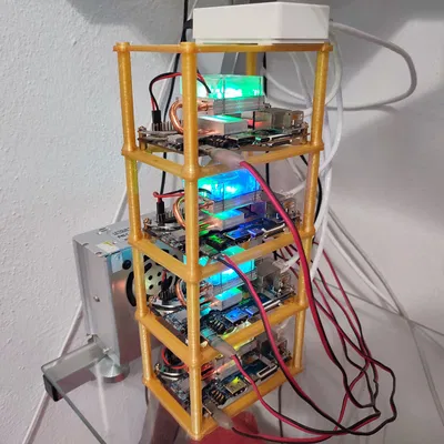 Vỏ case Orange Pi 5 dạng cluster