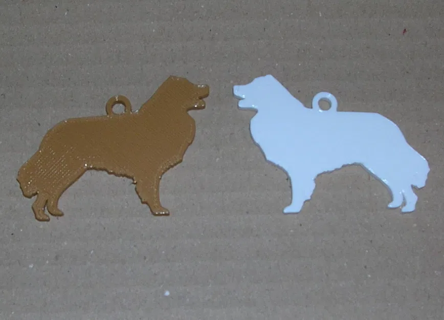 Móc Khóa Chó Chăn Cừu Úc - Image 1