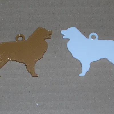 Móc Khóa Chó Chăn Cừu Úc