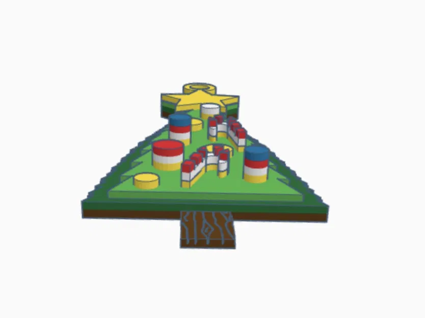 Bông Tai Cây Thông Noel Đa Sắc - Image 2