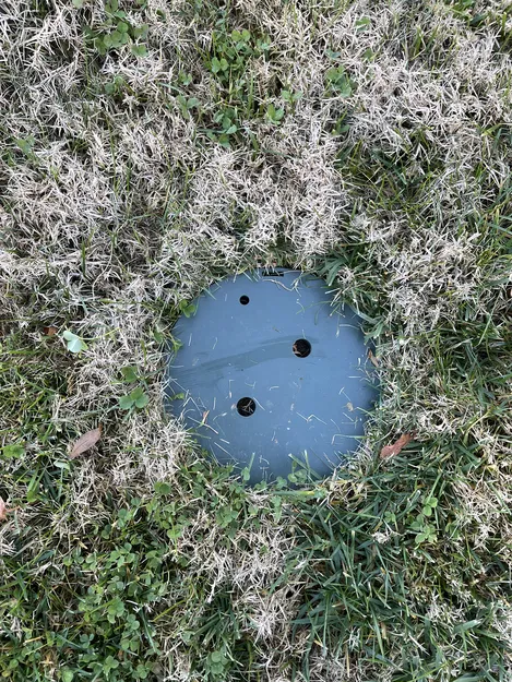 Nắp Hộp Thoát Nước Vòng Tròn Cho Máy Tưới Cây - Image 1