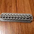 Vòng Tay Chainmail, Bện Persian Đầy Đủ - Thumbnail 3