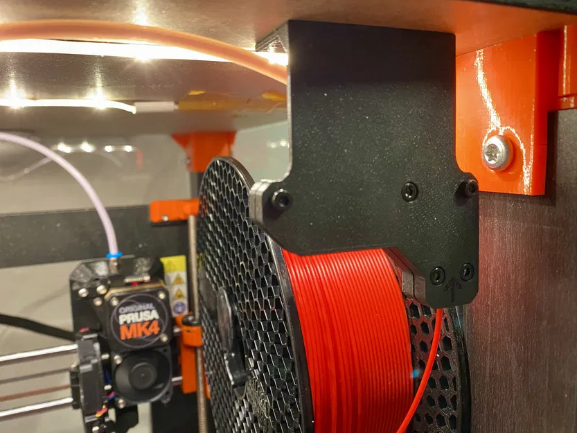 Giá Đỡ Cuộn Dây Bo-đơn Ngược cho Tủ LACK IKEA - Image 1