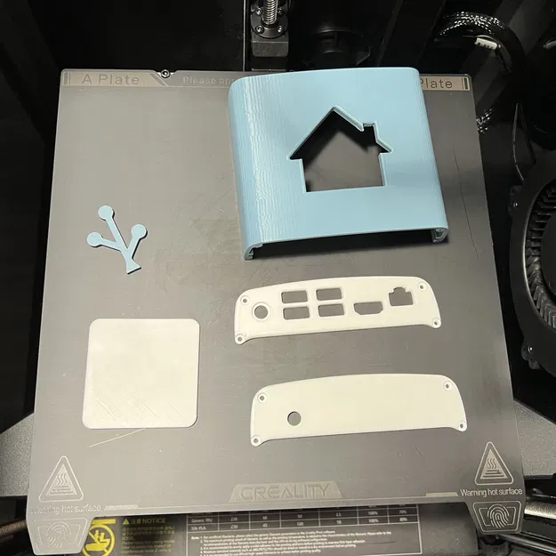 Vỏ Case Home Assistant Màu Xanh Nâng Cấp Cho ODROID-N2/N2+ - Image 3