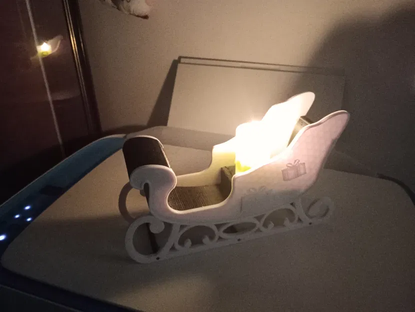 Xe Trượt Tuyết Nến LED - Image 1