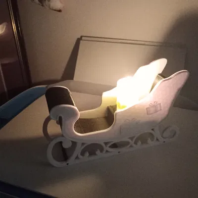 Xe Trượt Tuyết Nến LED