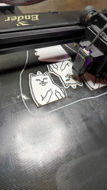 Móc Khóa Mèo RipNDip REMIX - Lord Nermal - Image 1