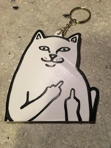 Móc Khóa Mèo RipNDip, Lord Nermal - Image 1