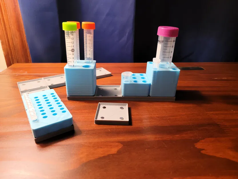 BenchBloc - Hệ thống giá đỡ ống nghiệm bằng nam châm - Image 2