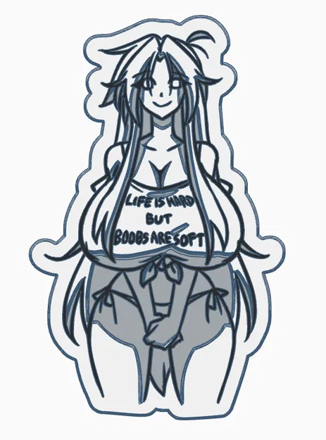 Cuộc sống khó khăn nhưng vòng 1 lại mềm mại - Image 1