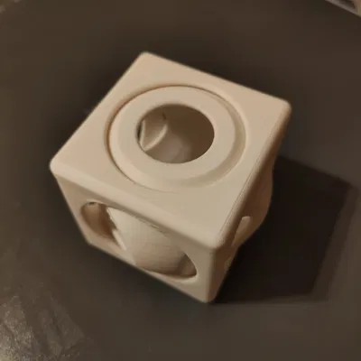 Đồ Chơi Fidget Hình Khối Lập Phương Có Bóng Bên Trong